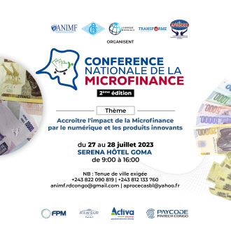 Conférence nationale de la microfinance -2023 